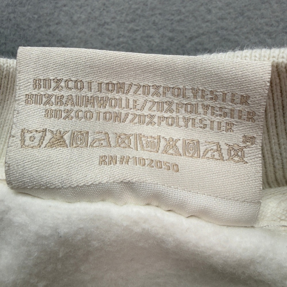 Taylor Swift The Tortured Poets Department Sweatshirt Small White TTPD Crewneck - Picture 5 of 5